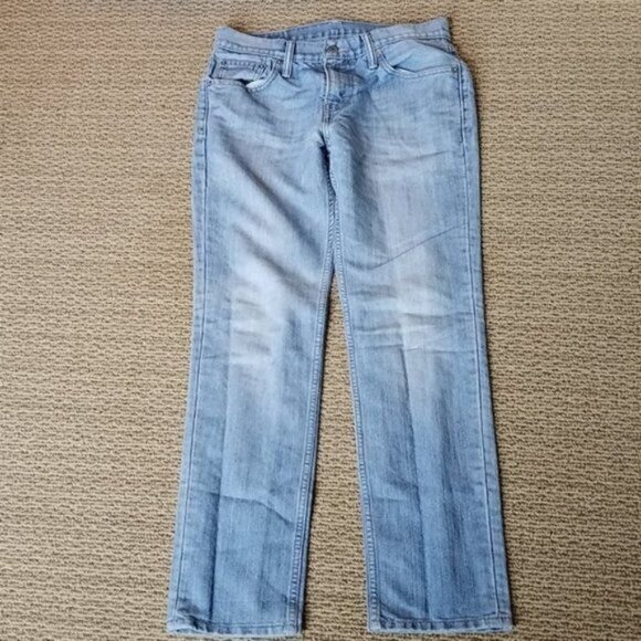 Levi's 511 Jeans Straight Leg Denim Light Blue Men's 30 x 30 - Picture 14 of 14